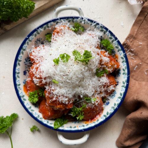 gehaktballetjes in tomatensaus-1