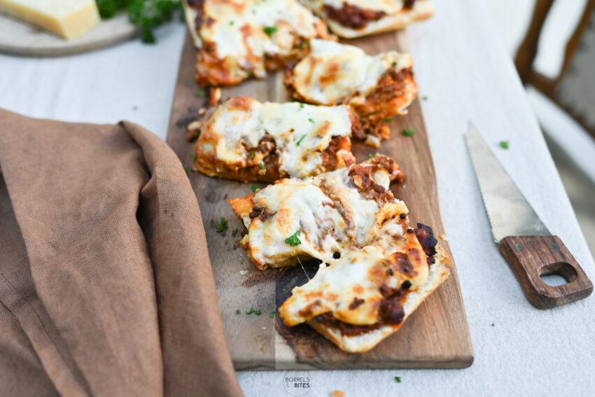 Lasagne borrelbrood 2a