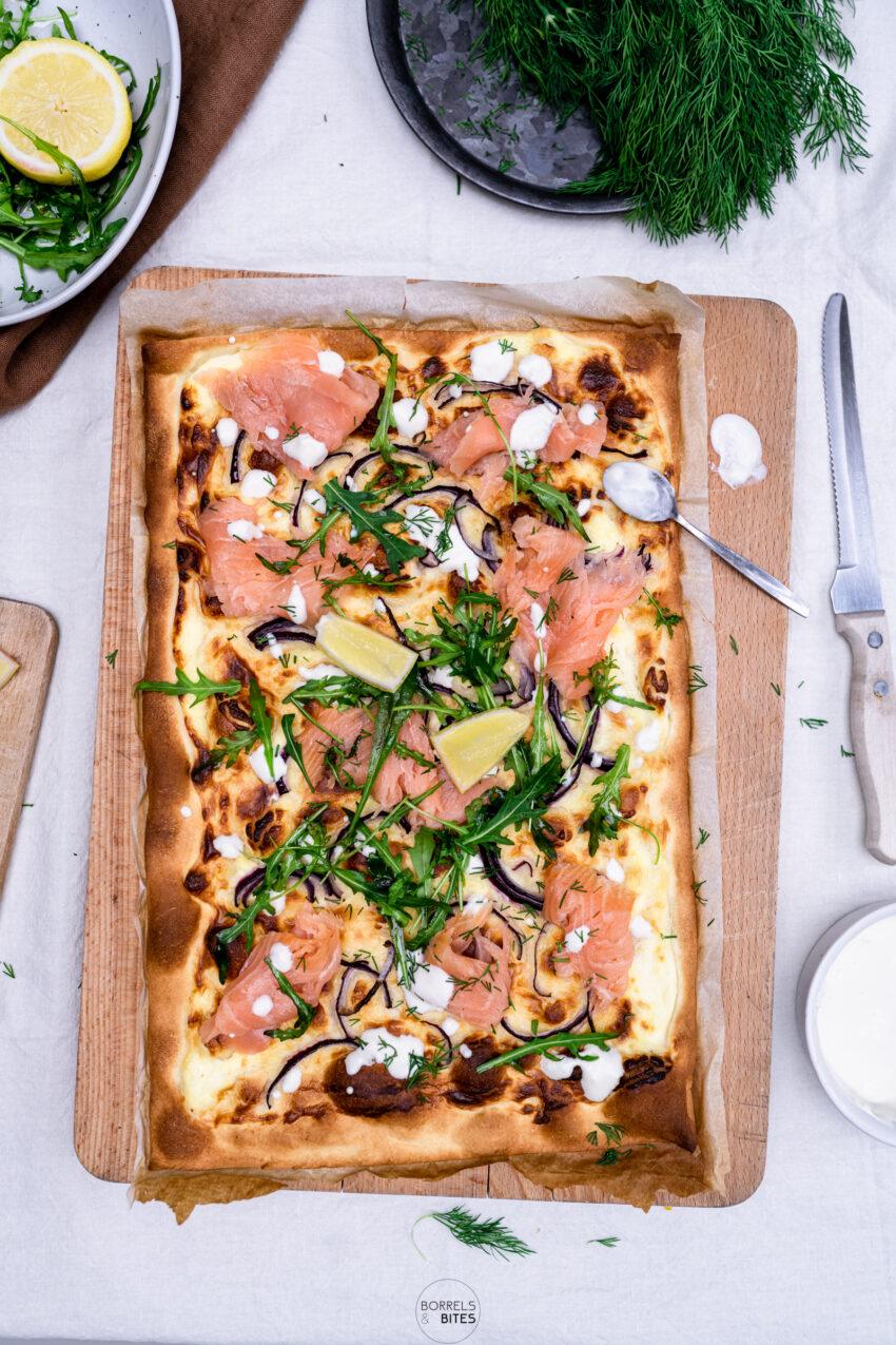 Flammkuchen zalm b