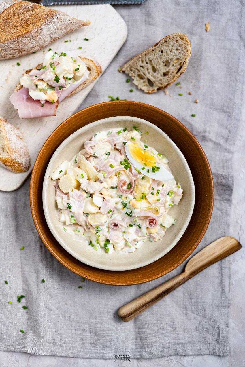 witte asperge borrelsalade
