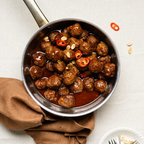 Gehaktballen in ketjapsaus-1