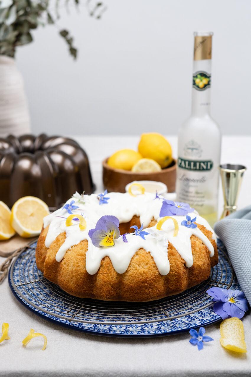 Citroen cramcheese limoncello cake