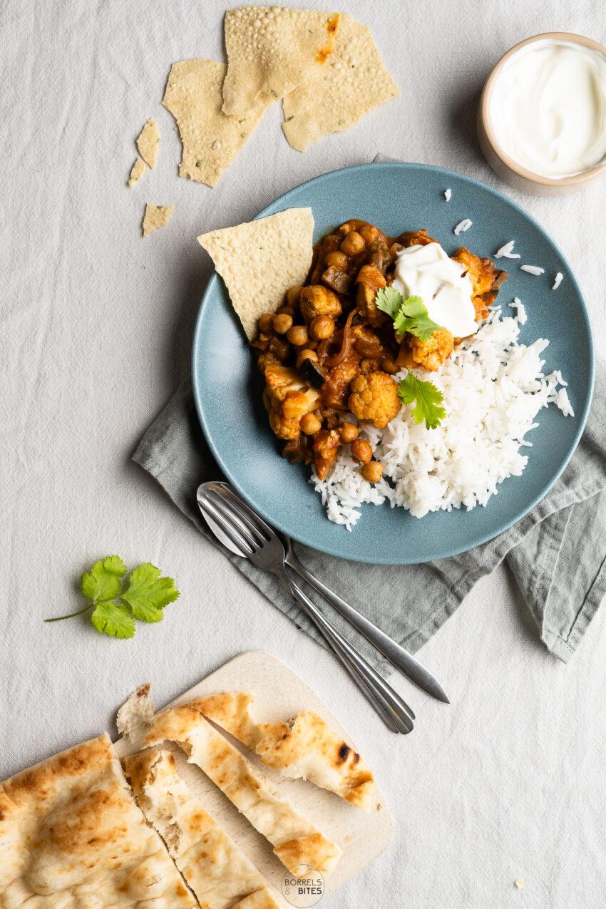 Curry kipfilet bloemkool-1