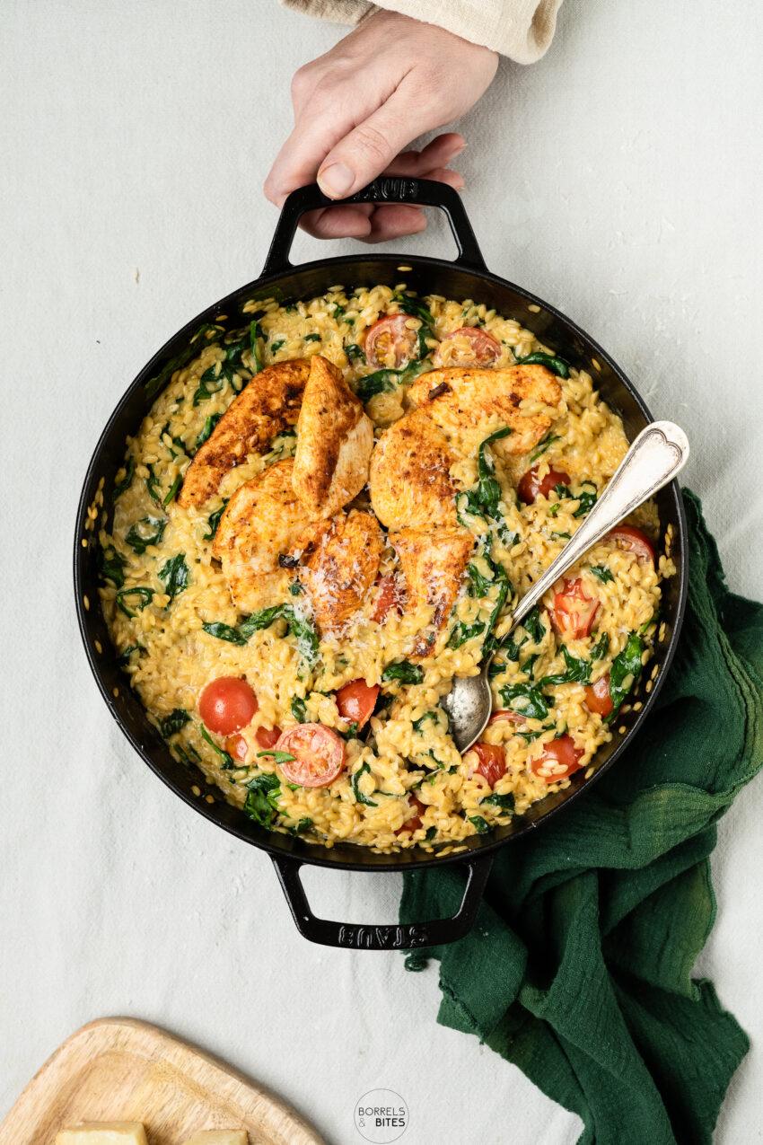 Orzo met kip-2