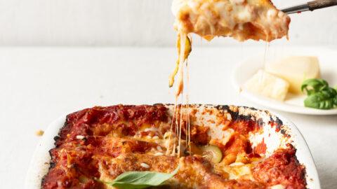lasagne ricotta courgette-1