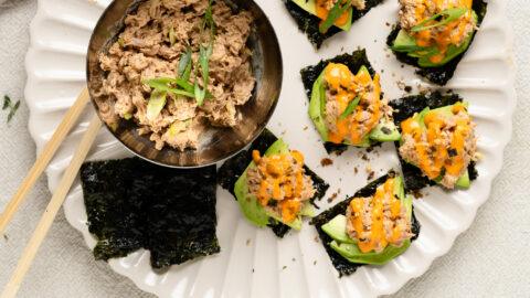 nori cracker met tonijnsalade-1