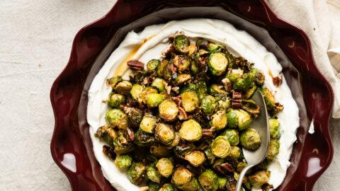 crispy spruitjes