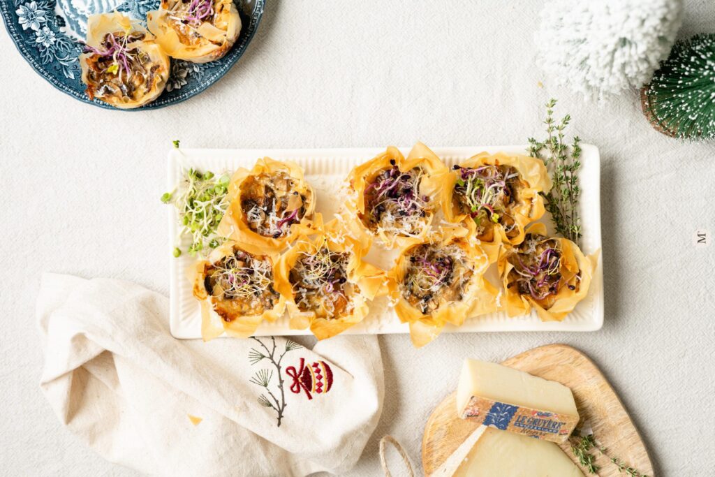 filodeegbakjes met champignons en gruyère-1