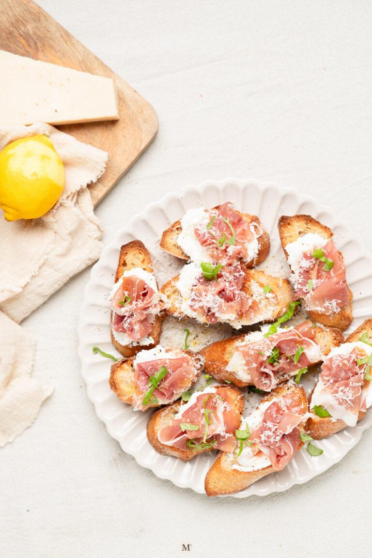 bruschetta parmaham