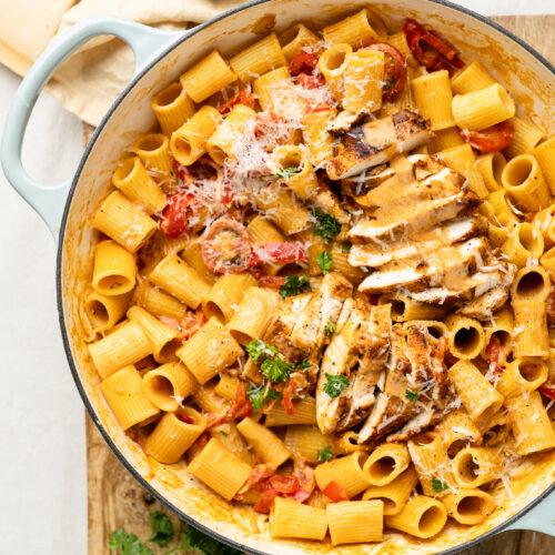 cajun kip romige pasta-1