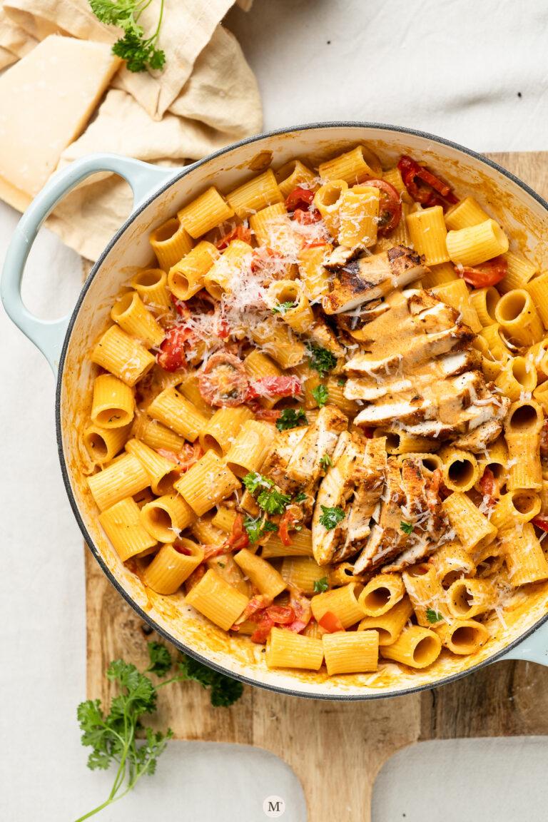 cajun kip romige pasta-1